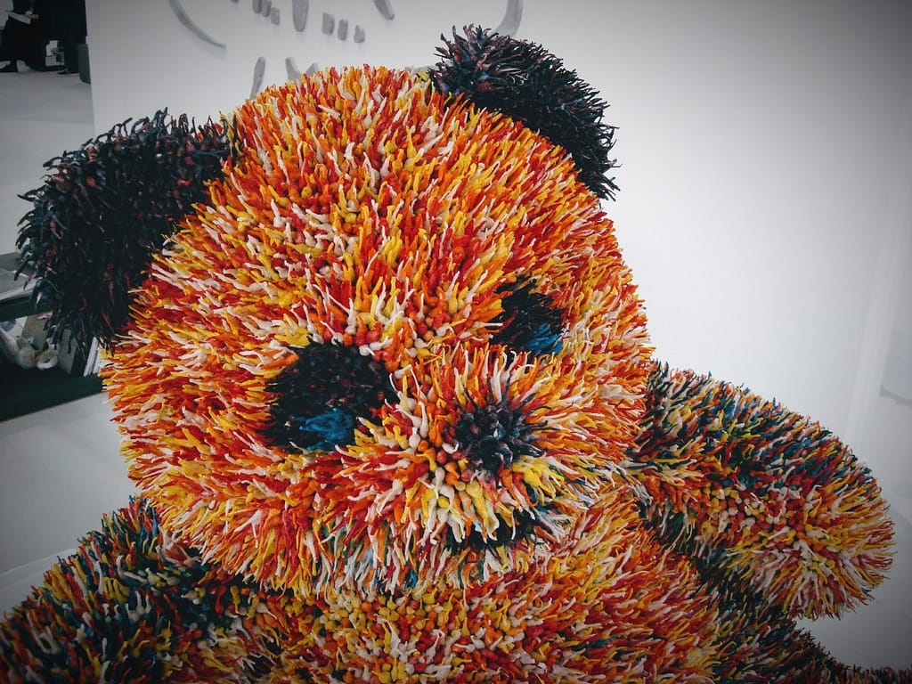 Firecracker Bang Snap Plush Toy Furry Friendly Teddy Bear by Felipe Barbosa